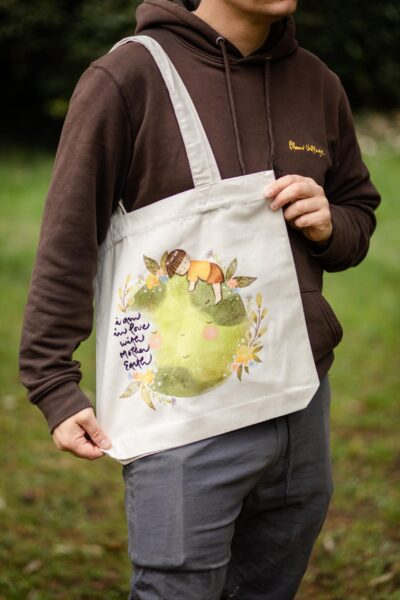 I Am In Love With Mother Earth Tote Bag